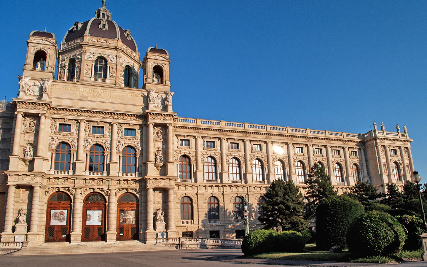 The Kunsthistorisches Fine Arts Museum in Vienna
