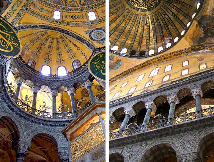 The Hagia Sophia in Sultanahmet, Istanbul