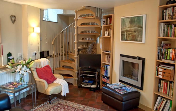 Lounge at Douglas's Barn in the Peak District