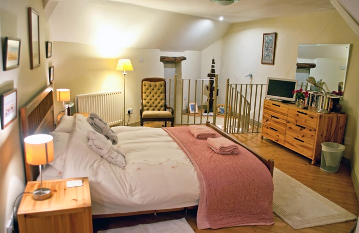 Bedroom at Douglas's Barn in the Peak District