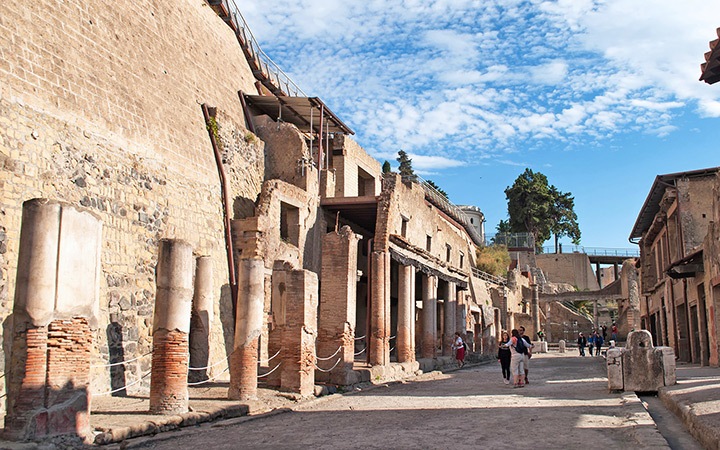 Herculaneum archaoelogical site