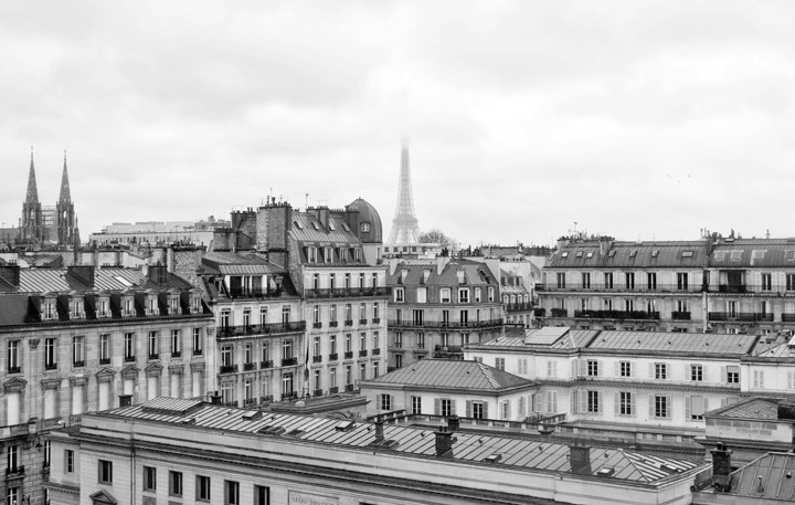 Paris rooftops
