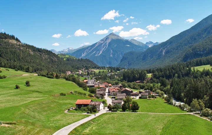 Swiss train views