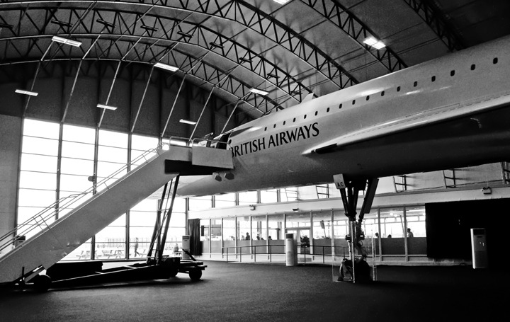Concorde at Manchester Airport Runway Visitor Park