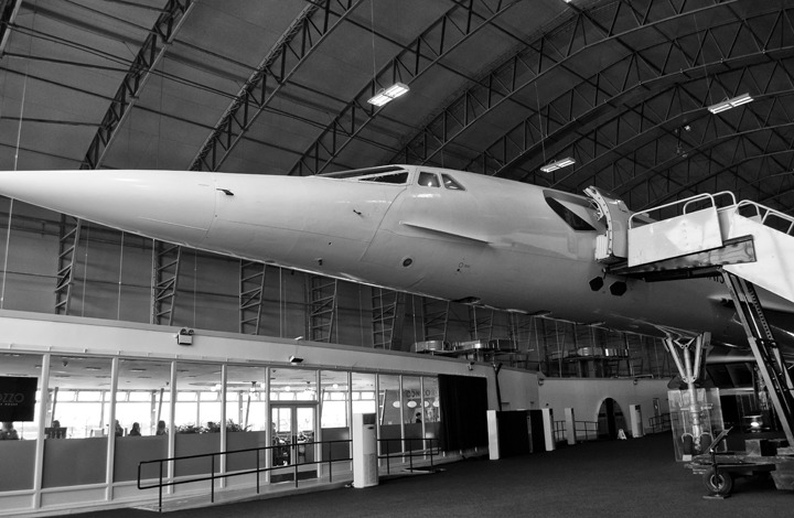Concorde at Manchester Airport Runway Visitor Park