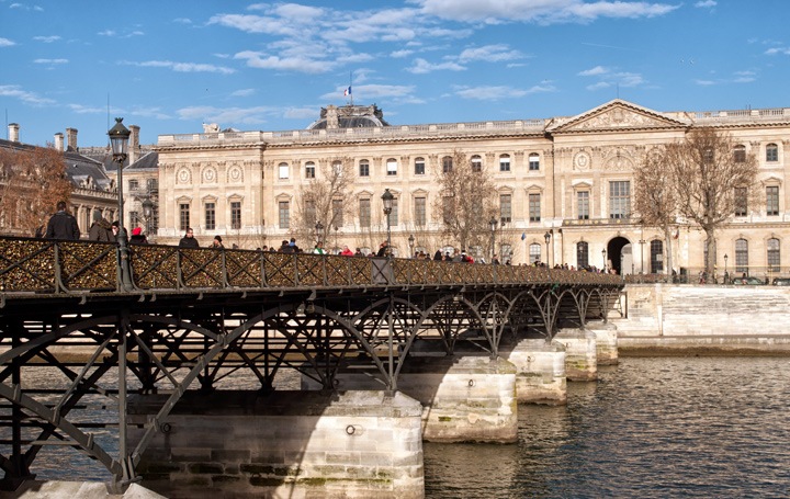 Pont des Arts bridge, Paris