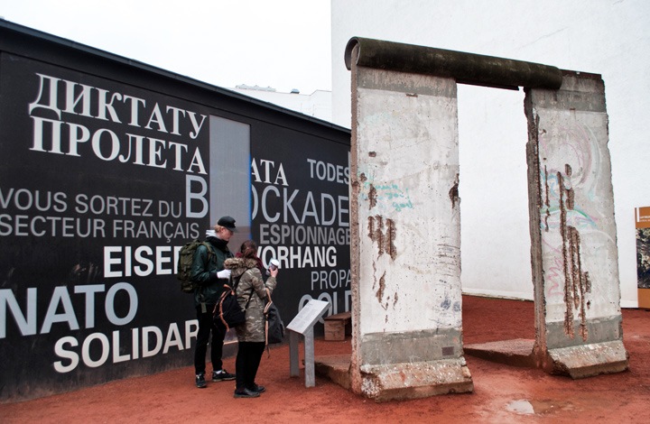 Berlin Wall near Checkpoint Charlie