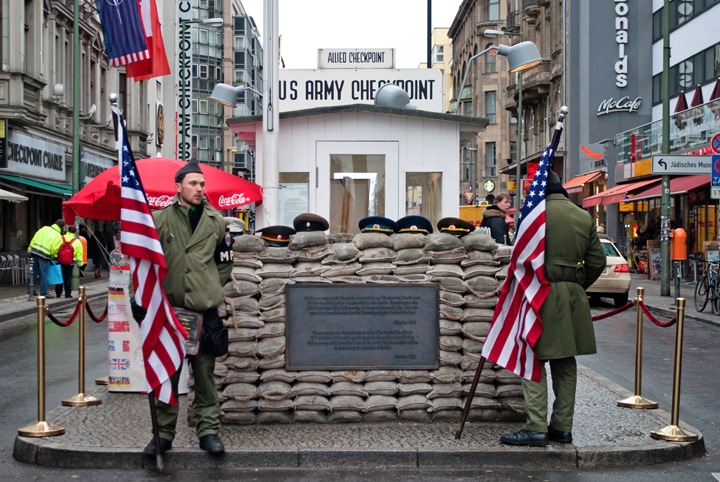 Checkpoint Charlie in Berlin