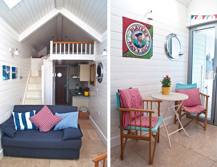 Shaldon Beach Huts in Devon