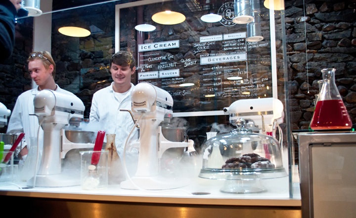 Ice cream at Science Cream