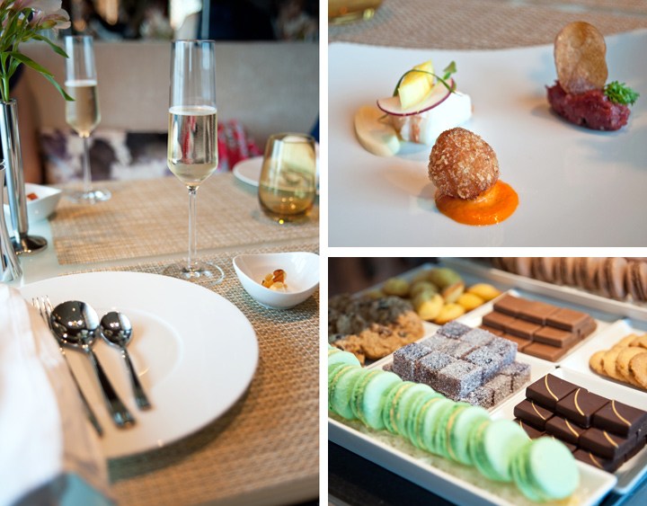 Luminae Suite Class restaurant
