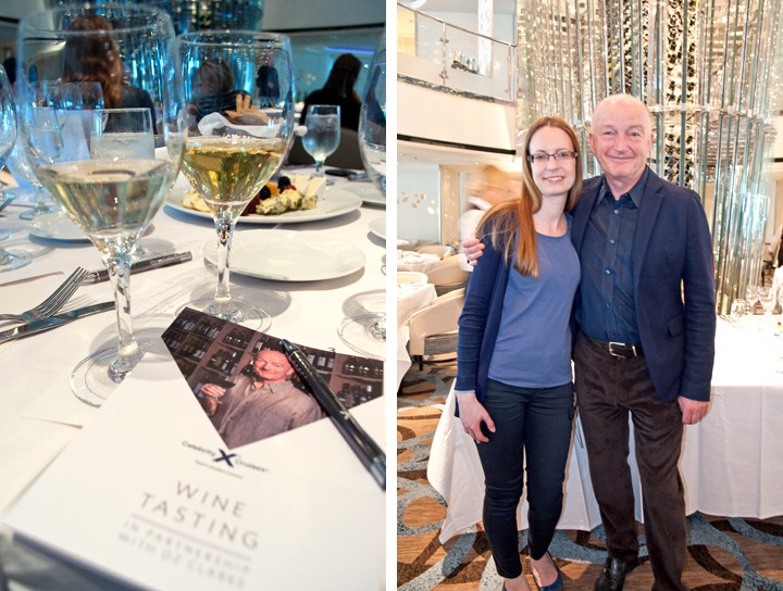 Oz Clarke wine tasting