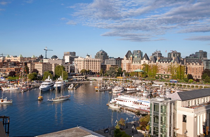 Victoria harbour, Canada