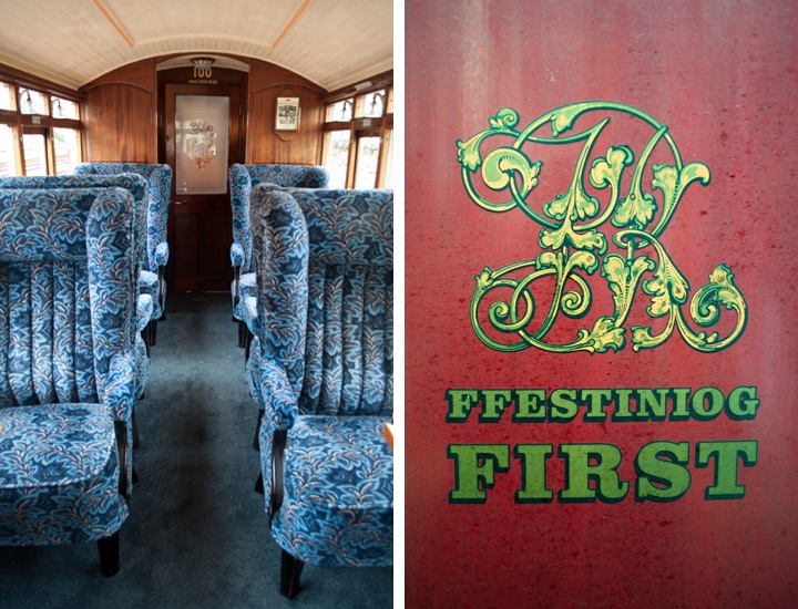 First-class on the Ffestiniog Railway
