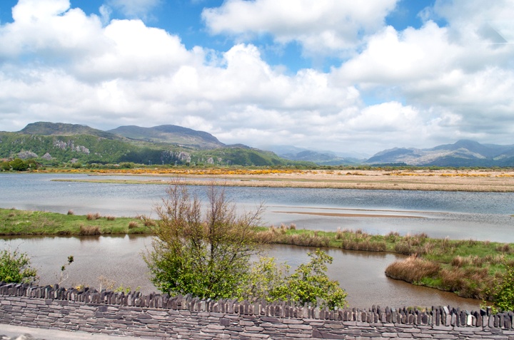 Porthmadog from the Ffestiniog Railway