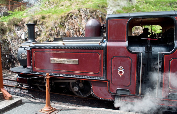 Ffestiniog Railway steam engine