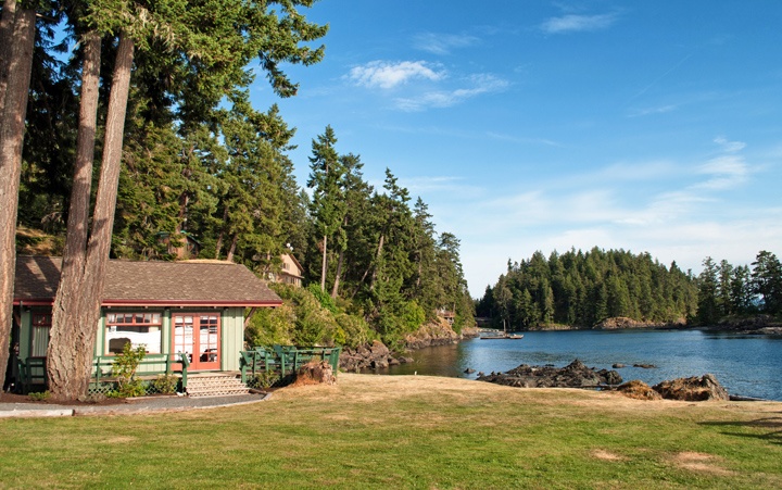 Relaxing at April Point