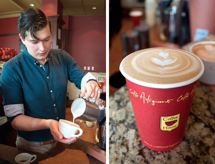 Caffè Artigiano, Vancouver BC