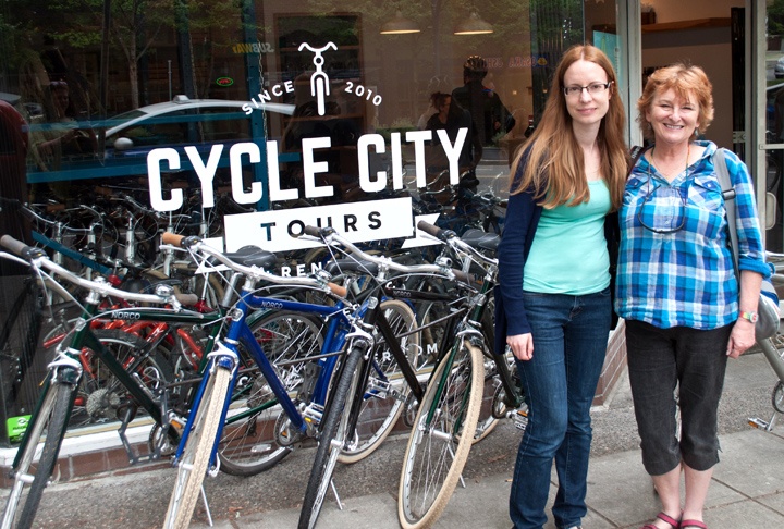 Vancouver cycle tour