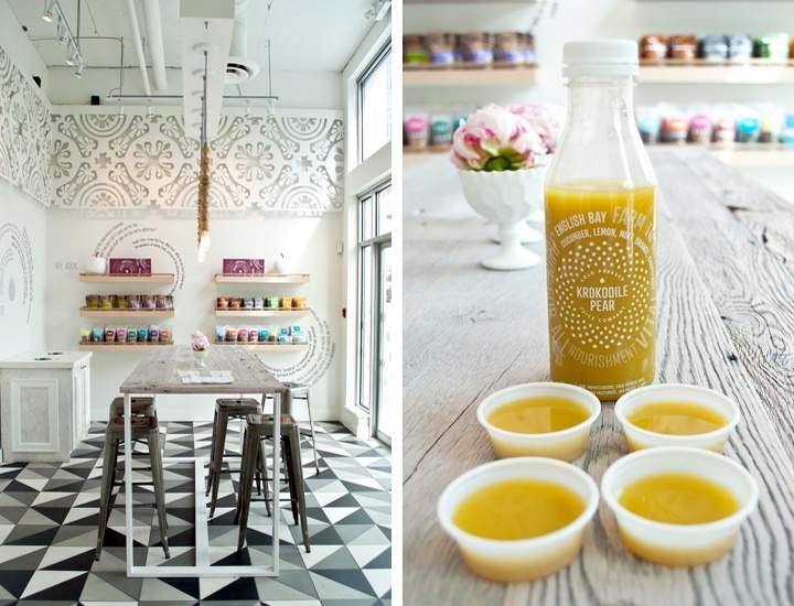 Krokodile Pear juice bar, Vancouver