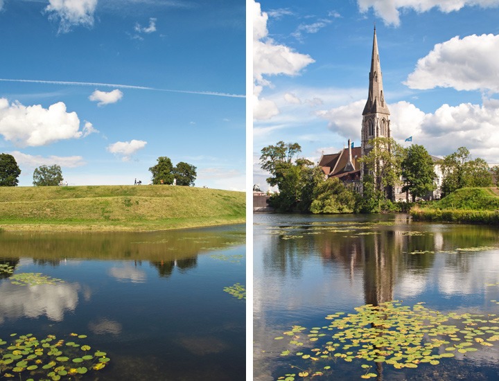 Kastellet gardens Copenhagen