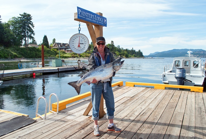 Salmon at Painter's Lodge