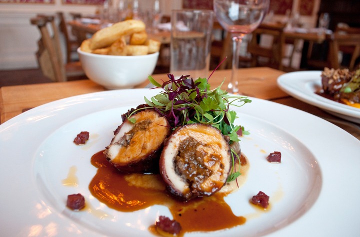 Dinner at No 4 in Clifton Bristol