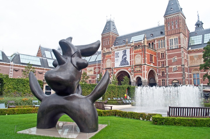 Rijksmuseum sculpture gardens Amsterdam