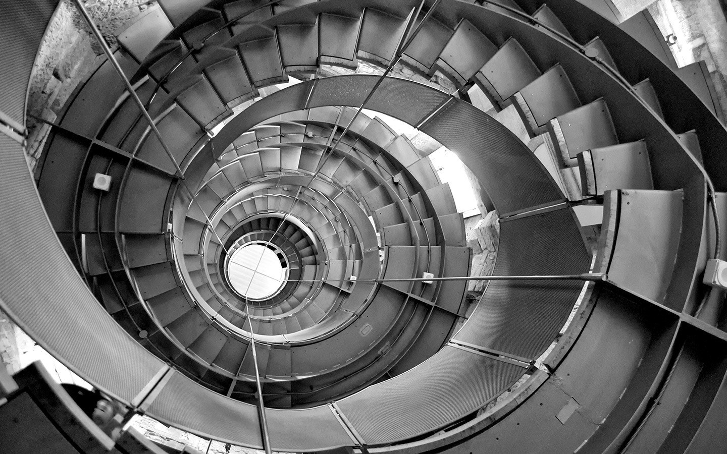 Stairs in the Lighthouse's old water tower