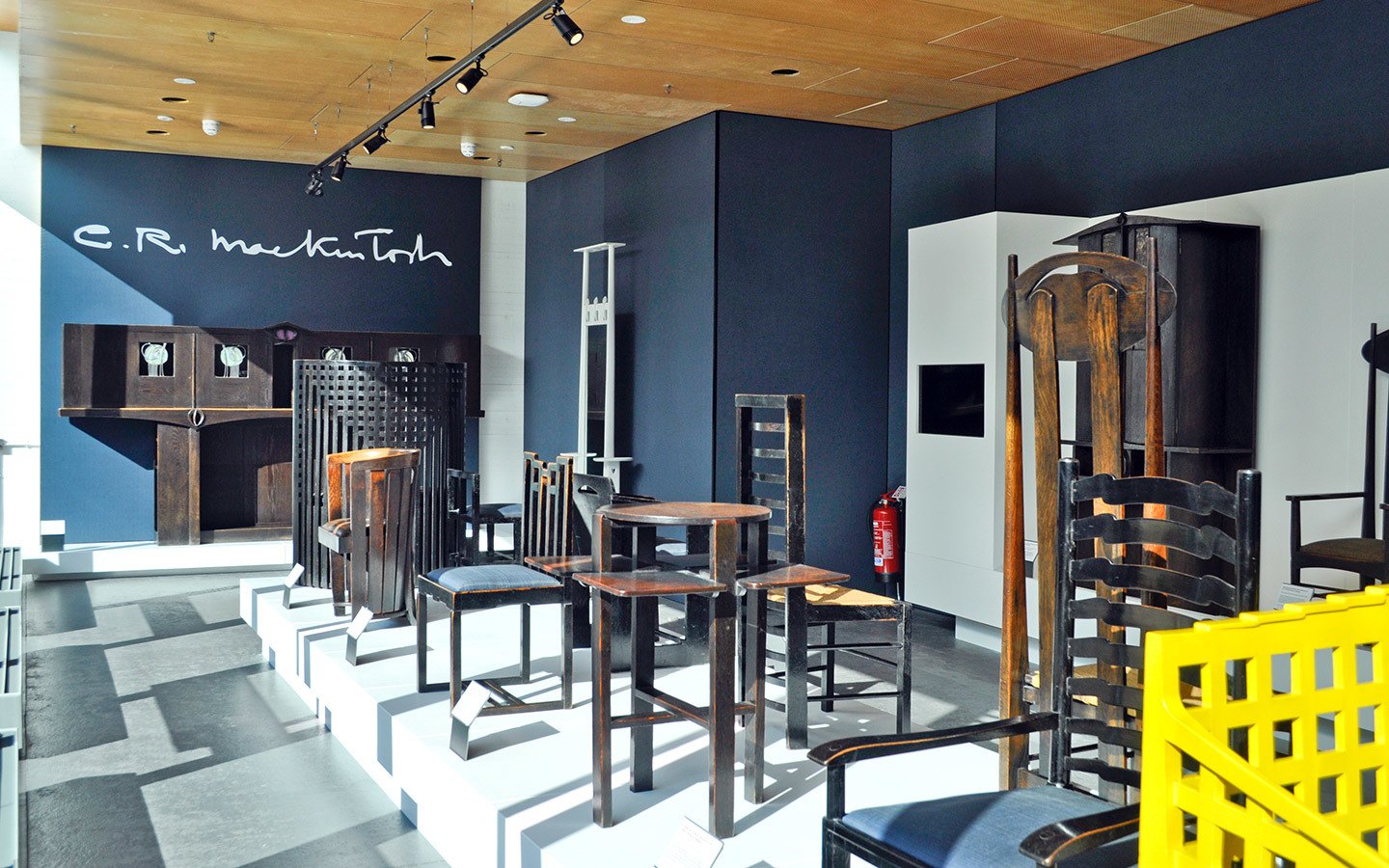 Rennie Mackintosh furniture in Glasgow