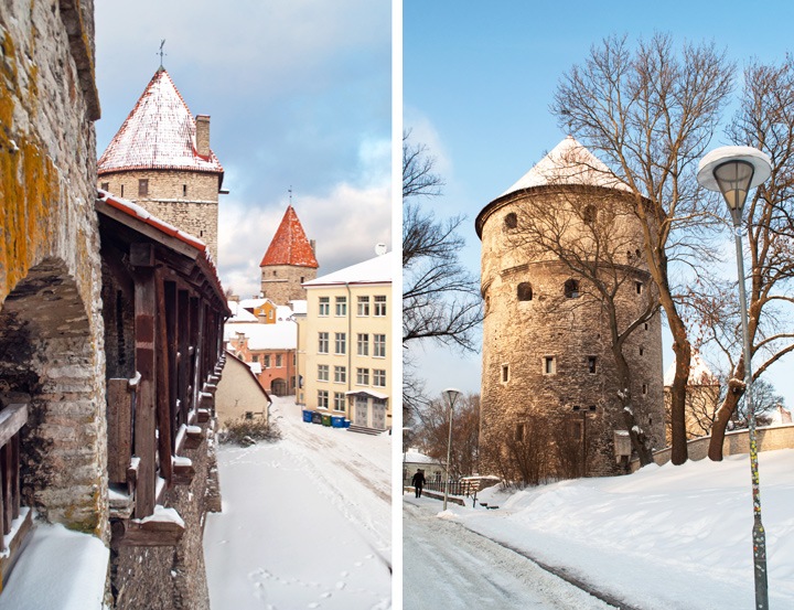 Tallinn city walls
