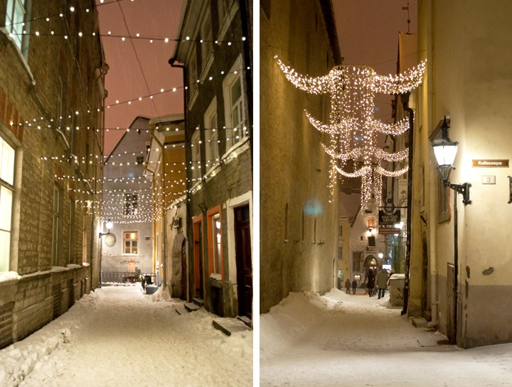 The Old Town Square by night