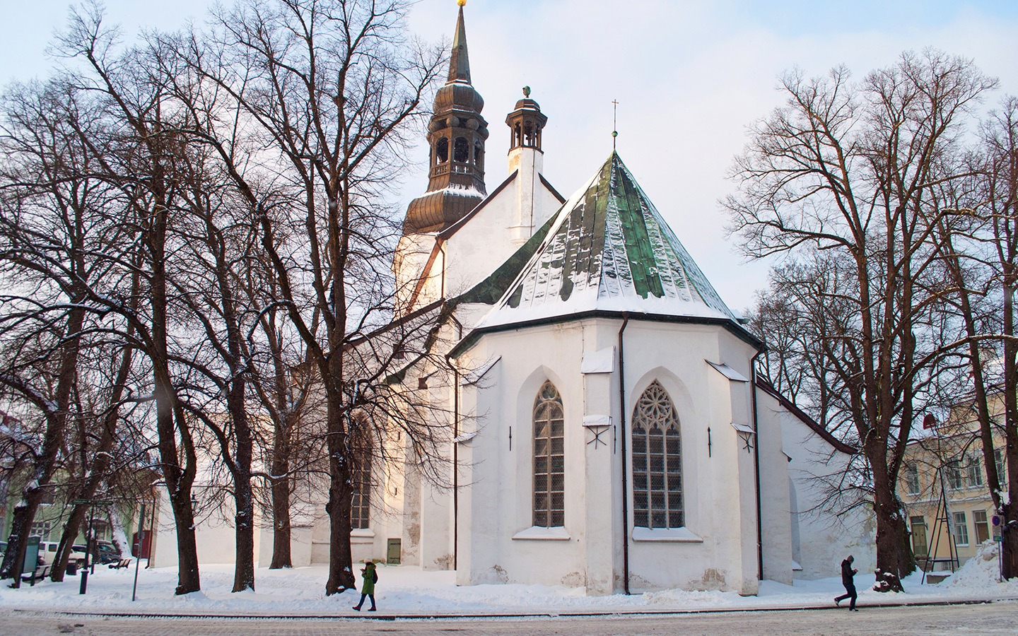 Tallinn In Winter The Magic Of Tallinn In The Snow On The Luce