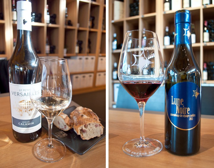 Wine tasting at Les Frères Dubois