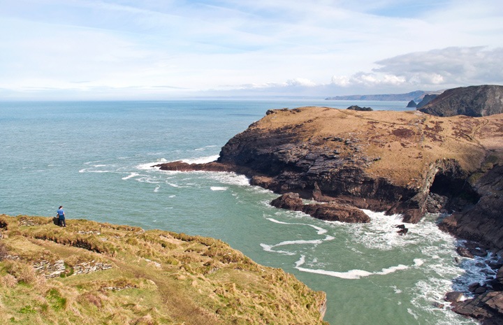 Views from Tintagel Castle