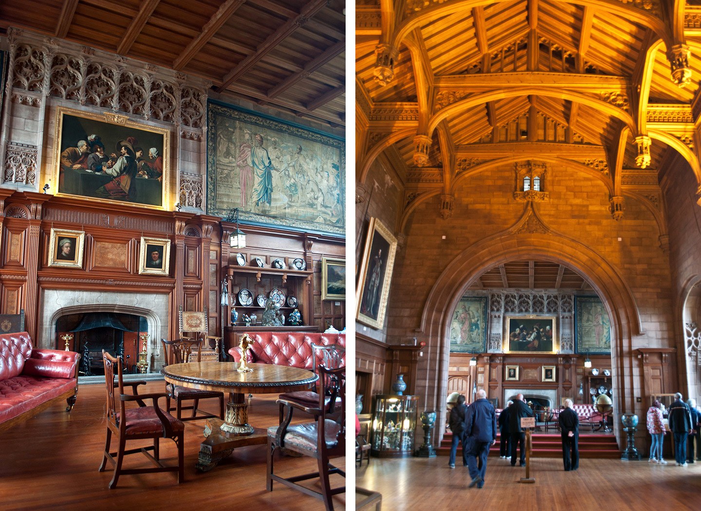 Bamburgh Castle interiors