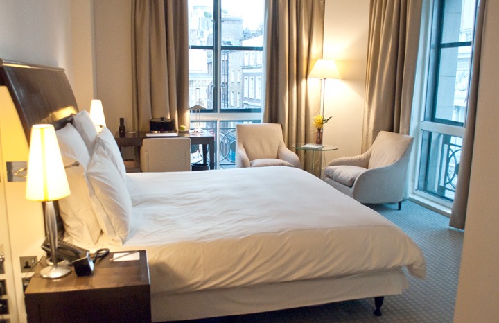 Deluxe room at the One Aldwych hotel London