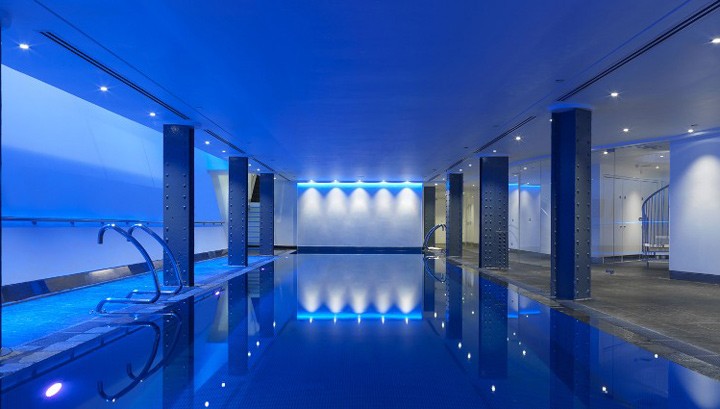 Swimming pool at the One Aldwych hotel London