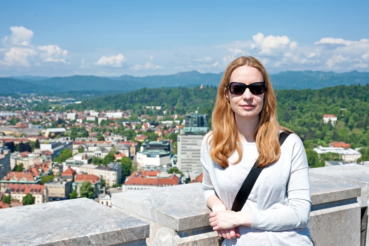 Ljubljana views from the castle