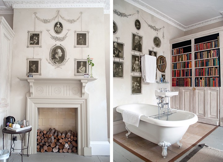 Crown room at the Old Rectory Hastings