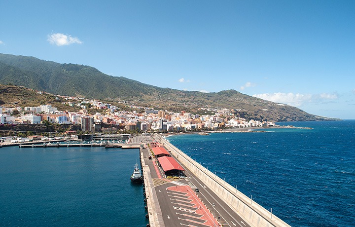 Docked in La Palma