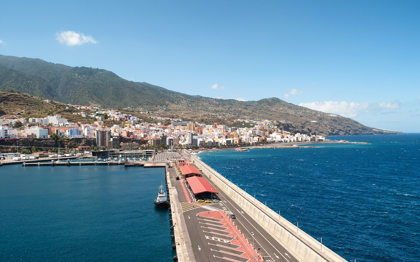 Docked in La Palma, Canary Islands