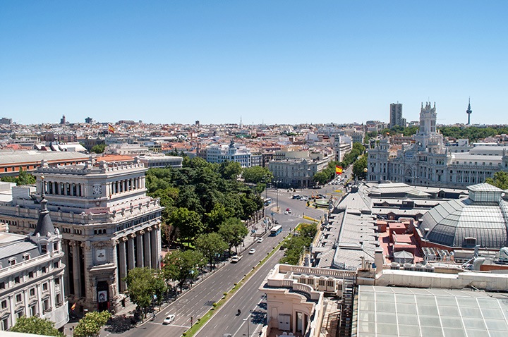 Madrid city views