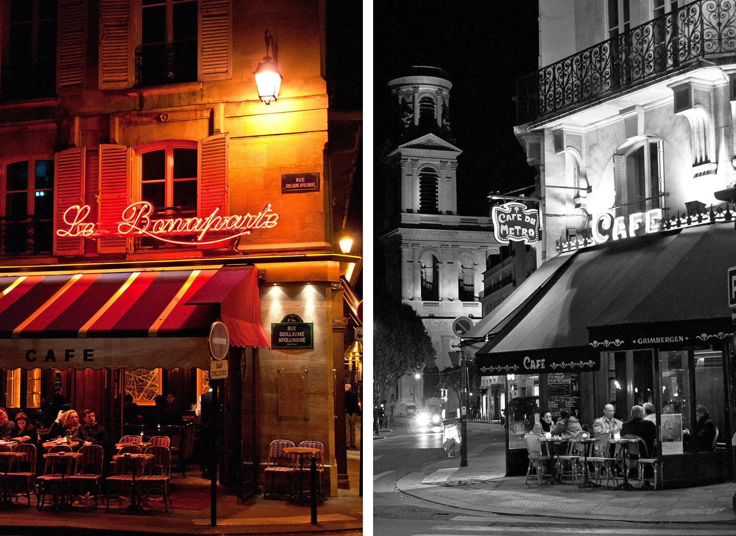 Cafes in Paris, France