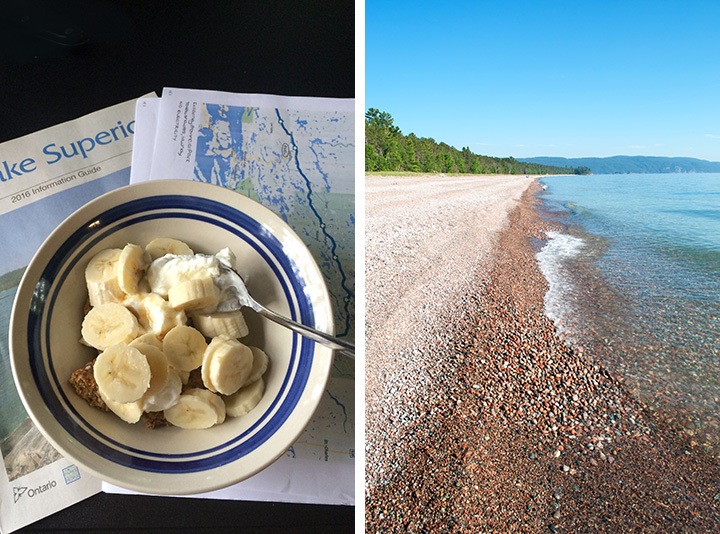 Breakfast at Lake Superior