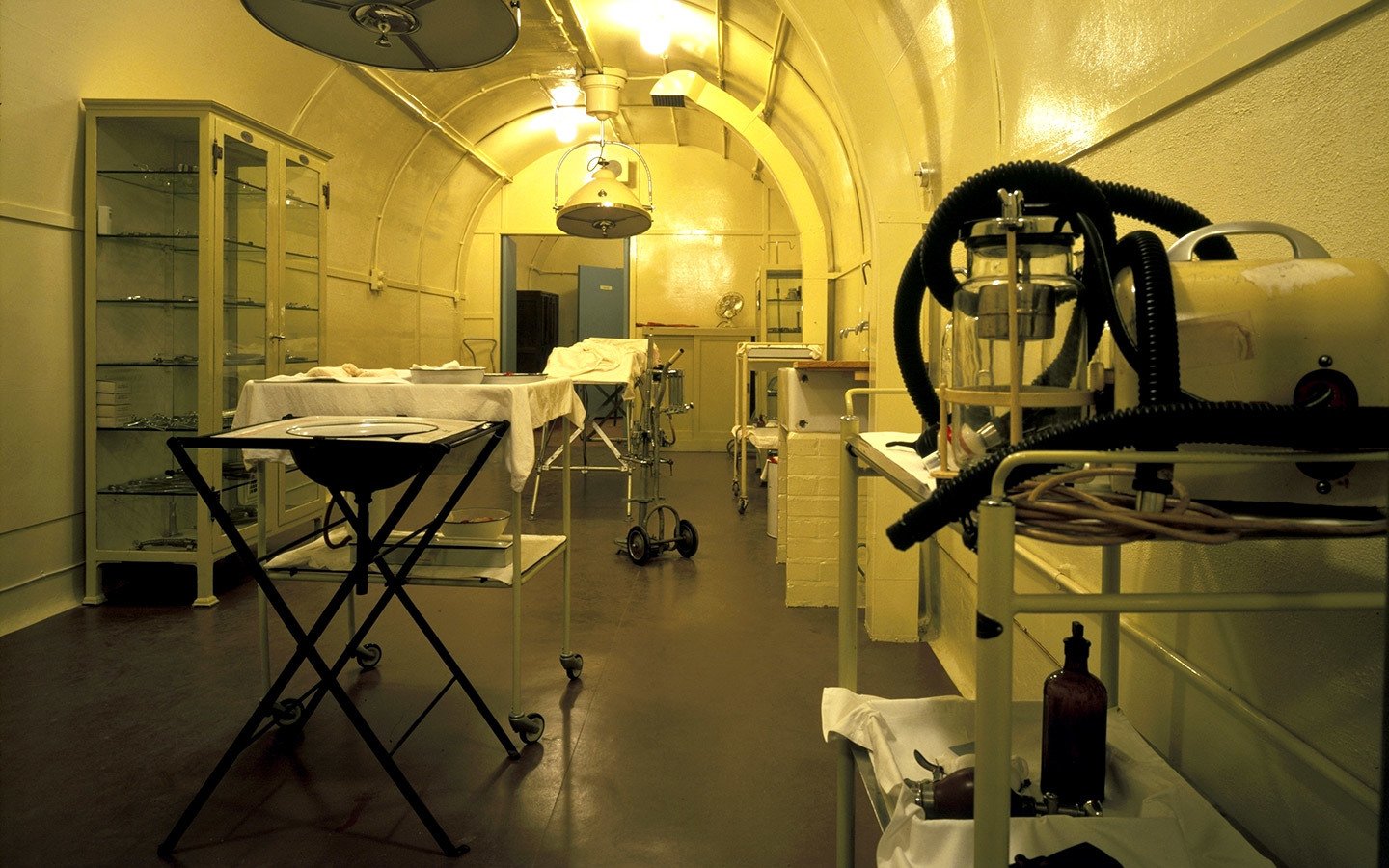 WWII underground operating theatre at Dover Castle
