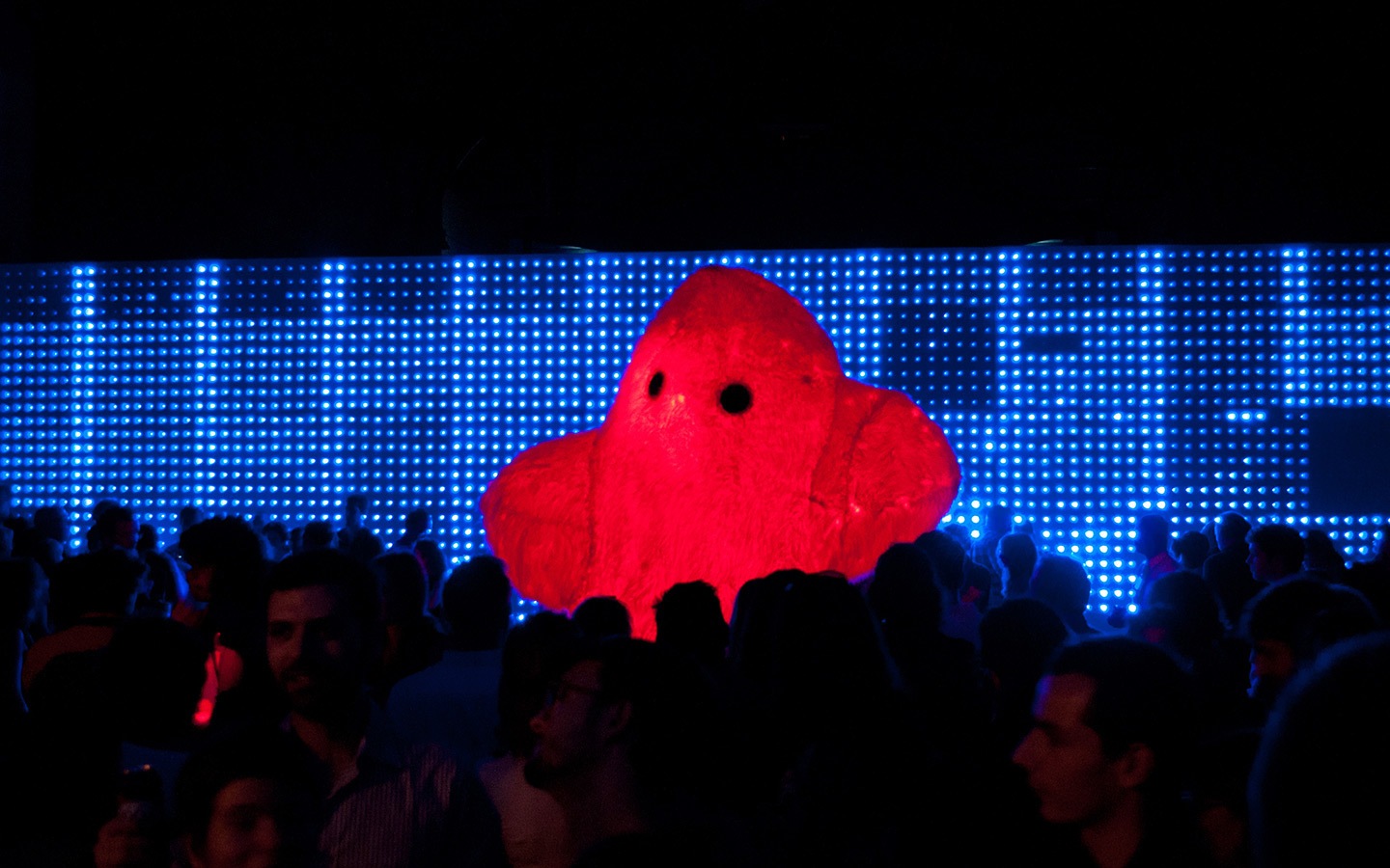 Nuit Blanche arts festival in Paris