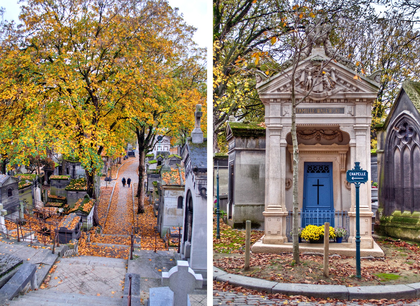 Père-Lachaise cemetery in Paris