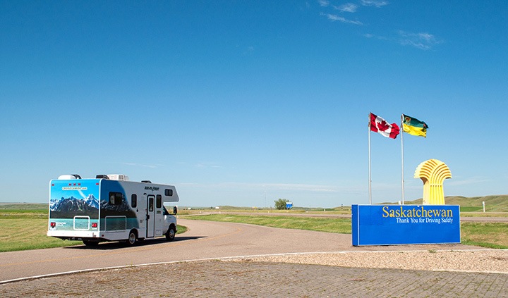Saskatchewan provincial line