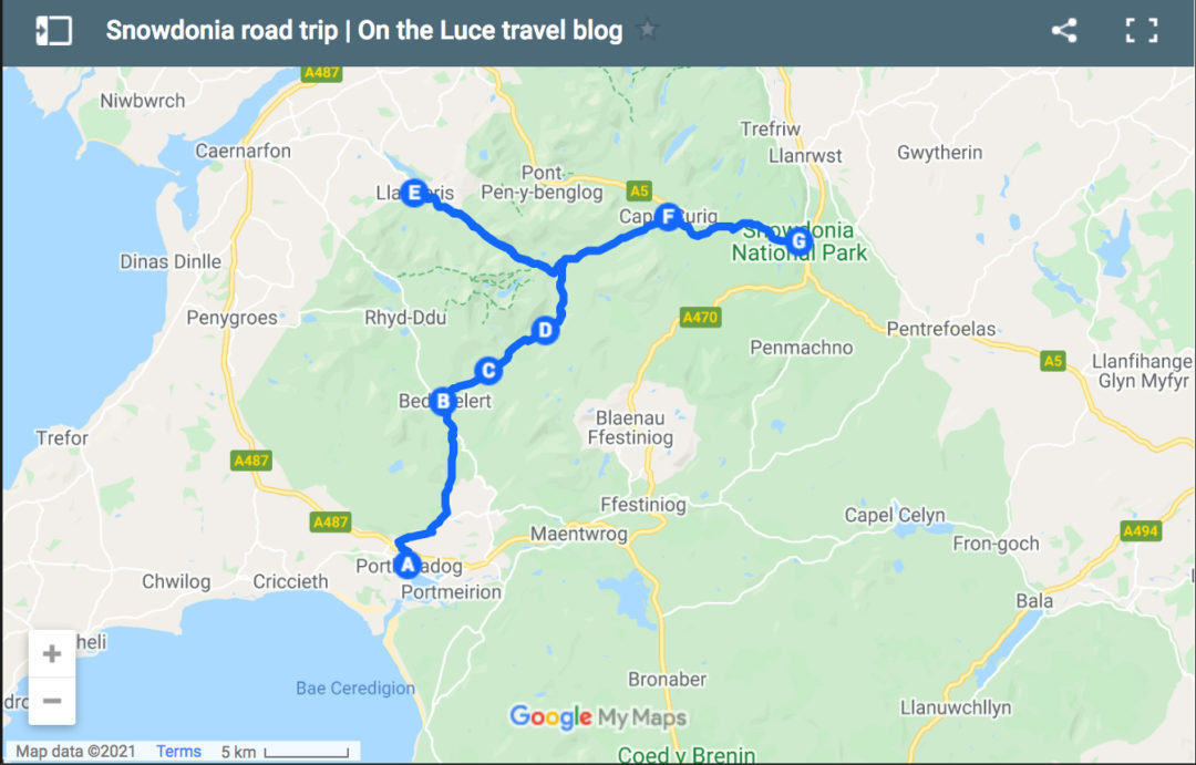 Snowdonia Road Trip Map 1080x691 